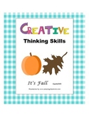Creative Thinking Skills: Pumpkins and Leaves