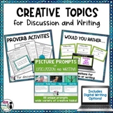 Creative Topics for Discussion and Writing Bundle with Pap