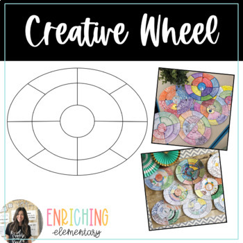Preview of Creative Wheel Enrichment Activity