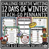 12 Days of Christmas Creative Writing Activity Winter Dece