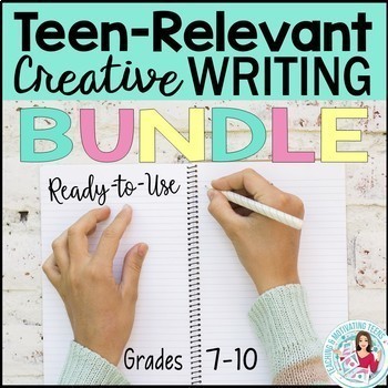 Preview of Creative Narrative Writing Activities Relevant to Teens