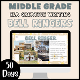 Creative Writing Bell Ringers -- Middle Grade