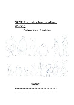 Preview of Creative Writing Booklet 