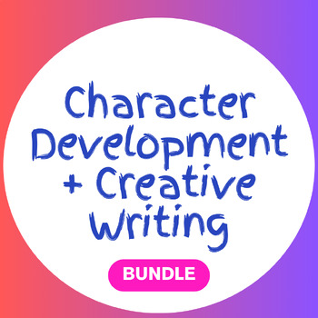 Preview of Creative Writing Bundle: Character Development + Spring Theme Writing Activity