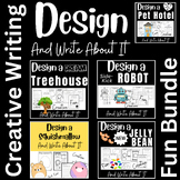 Creative Writing Design a Squishmallow, Treehouse, Robot &