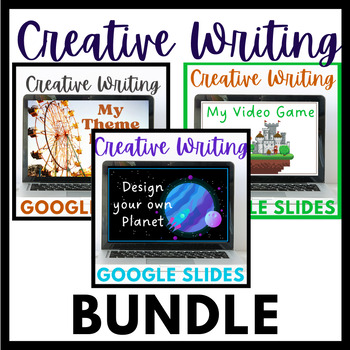 Preview of Creative Writing Bundle! Google Slides