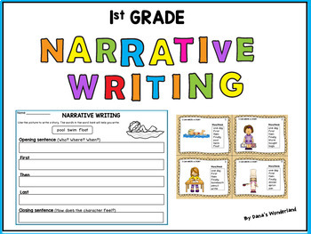 narrative writing 1st grade worksheets teaching resources tpt