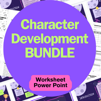 Preview of Creative Writing: Character Development Bundle