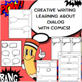 Creative Writing Comics, Learning to Use Dialog in Writing