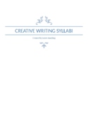 Creative Writing Course Syllabi