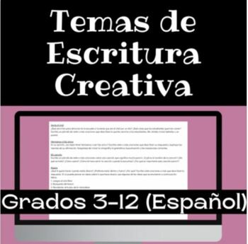 Preview of Creative Writing Daily- SPANISH