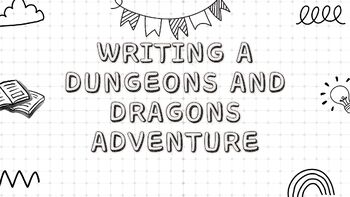 Preview of Creative Writing - Dungeons and Dragons Adventure