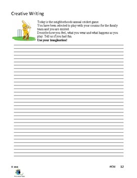 Creative Writing Handout 12 by Caribbean Folklore Words and Art | TPT