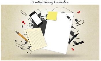 Preview of Creative Writing High School Curriculum with Distance Learning Solution