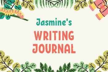 Creative Writing Journal by PHILLIPS EDUCATIONAL SERVICES | TPT