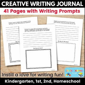 Creative Writing Journal by Little Learner Zone | TPT