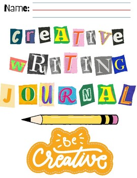 writing journal cover clip art