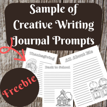 creative writing journal prompts pdf
