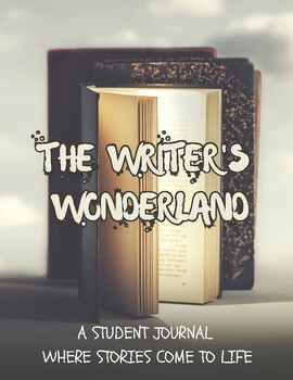 Preview of Creative Writing Journal - The Writer's Wonderland [20 prompts]