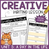 Creative Writing Lesson | Activities & Prompt | Printable 