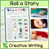 Creative Writing - Narrative Genre - Roll a Story - Fun Activity
