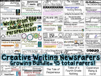 Preview of Novel Study - Writing Activities & Growth Mindset- Save $10 w/ the BUNDLE:)