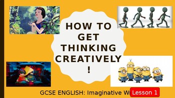 Preview of Creative Writing PPT (Using Animation)