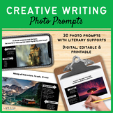 Creative Writing Photo Prompts Activities (Junior/Intermed