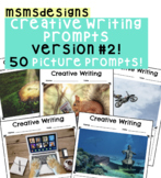 Creative Writing Picture Prompts - *NEW* Version 2 - 50 PROMPTS!