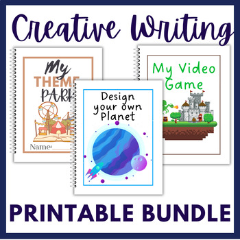 Preview of Creative Writing Printable Bundle!