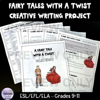 creative writing project grade 8