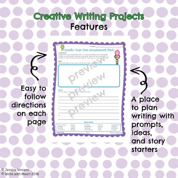 creative writing projects for adults