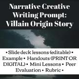 Creative Writing Prompt: Villain Origin Story Unit