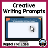 Creative Writing Prompts: 10 Fun Writing Prompts Easel Activity