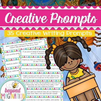 Creative Writing Prompts by Beyond Imagination Play | TPT