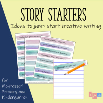 Preview of Story Starters: Early Creative Writing Prompts