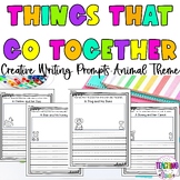 Creative Writing Prompts | Animal Theme | First Grade Writing