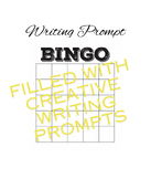 Creative Writing Prompts BINGO