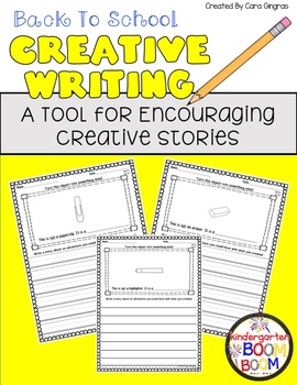 Creative Writing Prompts - Back To School | TPT