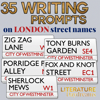 Preview of Creative Writing Prompts based on London Street names