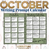 Creative Writing Prompts for October