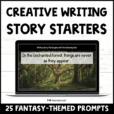 Creative Writing Prompts - Digital Story Starters - Fantas
