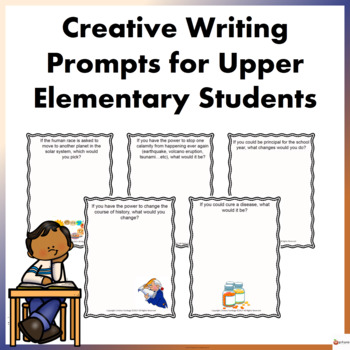 Creative Writing Prompts For Upper Elementary Students by A Plus Learning