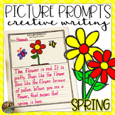 Creative Writing Prompts- Spring Themed Writing Centers