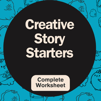 Preview of Creative Writing Prompts: Story Starters Complete Set