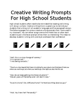 Interesting essay topics for high school students