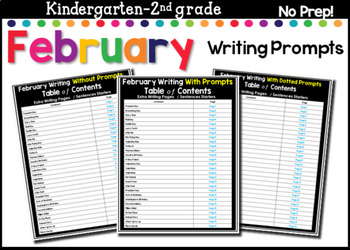 Creative Writing Prompts for the Month of February by New Education Space