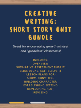 short story creative writing unit