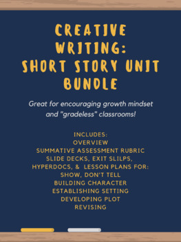 Preview of Creative Writing: Short Story Unit Bundle (with hyperdocs)
