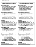 Creative Writing - Student Peer/Self Editing Checklist and Rubric